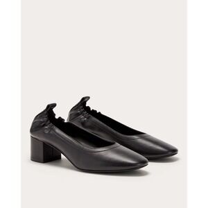 Everlane The Day Heel Black Leather Size 6